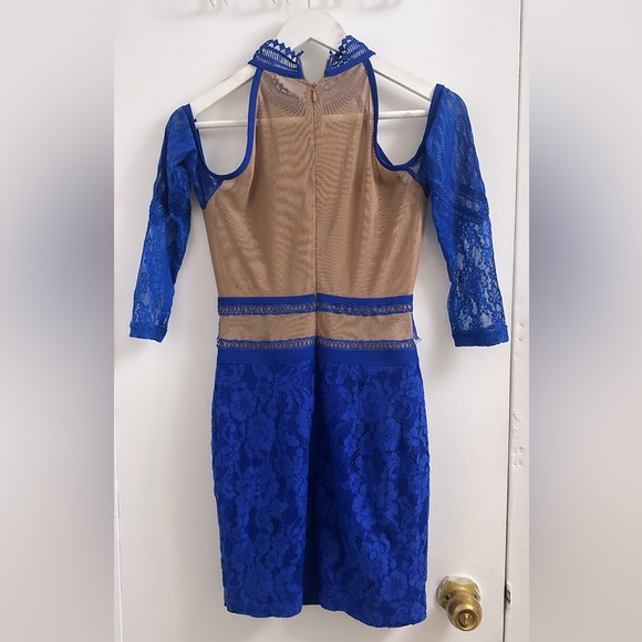 Dress me lux mesh and lace dress - Picture 2 of 2